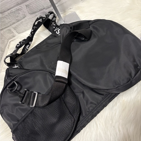 VSX Classic Black Duffel Bag with Logo Straps - Picture 4 of 5